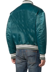 แจ็กเก็ตผ้าซาตินสำหรับผู้ชายเสื้อแจ็กเก็ตทีมตัวแทนออกแบบใหม่สำหรับมืออาชีพตามความต้องการที่กำหนดเอง - Product Image 5