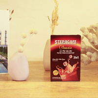 Offre Spéciale 3 en 1 Café blanc crémeux instantané Thé au lait traditionnel classique avec moins de sucre et saveur de noisette Emballage en boîte