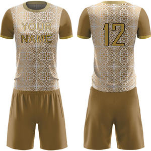 Uniforme de fútbol de alta calidad para hombres, nuevo diseño personalizado, equipos de fútbol, ropa de fútbol, conjunto de equipo, camiseta de fútbol, camiseta de fútbol - Product Image 4