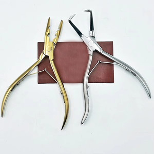 Pince à cheveux à pointe plate en acier inoxydable personnalisable professionnelle, prix de gros, vente chaude, écologique - Product Image 3