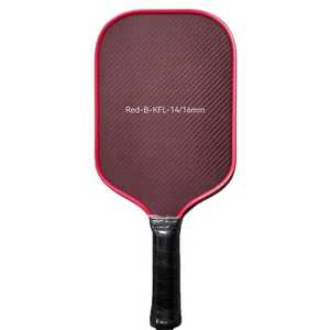 Raquette de pickleball en fibre de carbone Kevlar rouge de qualité supérieure, dernière technologie, pressage à chaud, design T700 AND1 - Product Image 1