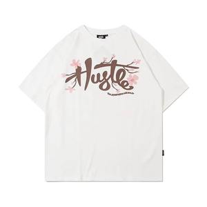 Camiseta de manga corta personalizable de moda sostenible para mujer, camiseta de gran tamaño con serigrafía para mujer - Product Image 3