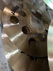 Arborea 100% Handmade Ghost Series Cymbals 14 ''<span class=keywords><strong>Tamborin</strong></span> O-zone Cymbals - Product Image 4