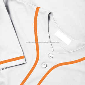 Best Selling Unisex Baseball & Softball Jersey Quick Dry Sportswear Custom Wholesale Sublimated Plain Jersey for <b>Men</b> - Product Image 4