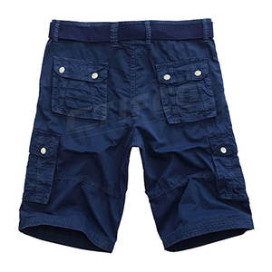 Shorts cargo en matériaux durables pour hommes, shorts cargo personnalisés légers pour hommes, shorts cargo confortables pour hommes - Product Image 2
