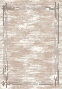 Tapis d'art moderne traditionnel tissé à la machine, à poils ras, écologique, adapté aux animaux domestiques, en PET, PP thermosoudé, mélange PES, poils de 11 mm, 462k - Product Image 4