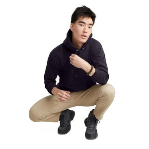 <b>Men</b> <b>Hoodie</b> With Kangaroo Pocket Pullover Cotton <b>Fleece</b> Oversized Sweatshirt Drop Shoulder Winter Streetwear Custom Fit - Product Image 1