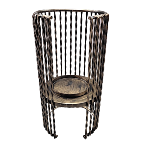 Elegante soporte de vela de hierro con marco de Metal de tamaño personalizado, mesa de fiesta en casa, candelabros decorativos, bandejas para servir para inauguración de la casa - Product Image 6