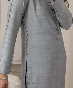 Estilo indio pakistaní Salwar kameez listo para damas traje de algodón cosido vestidos de mujer elegantes - Product Image 5