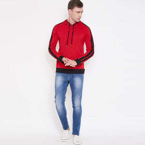 Prix bas surdimensionné polaire hommes sweat à capuche nouveauté écologique hommes sweat à capuche basiques coton mélangé conception Unique à capuche - Product Image 6