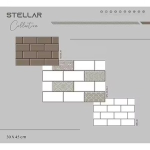 Stellar Collection 30x45cm Mármol Cerámica Azulejos de porcelana esmaltada Impresión digital para piso y pared 300x450mm Disponible en stock - Product Image 1