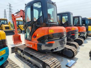 Utilisé pour Kubota U55 Mini pelle sur chenilles Original japonais 5 tonnes poids de fonctionnement bas prix avec composants de base engrenage du moteur - Product Image 6