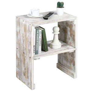 Table d'appoint en bois massif personnalisée à côté du canapé table vase décorative pour meubles de maison salon chambre bureau décoration 2023 - Product Image 1