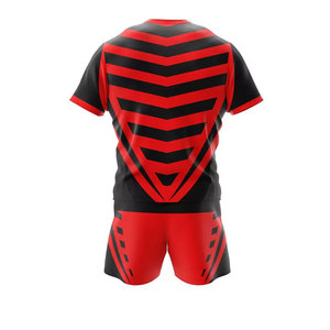 Uniforme de Rugby de Talla Grande, Transpirable, con Diseño Único, Logotipo Personalizado Impreso, Secado Rápido, 100% Poliéster, Color Personalizado, Fabricación en Fábrica - Product Image 2