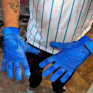 Prix d'usine Gants de frappe de baseball en cuir personnalisés pour la protection des mains Gants de softball en cuir Cabretta de qualité supérieure - Product Image 4