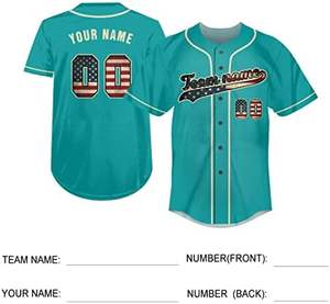 Nueva Bandera de EE. UU.-Jersey de béisbol personalizado en crema-Camiseta deportiva personalizada con nombre y número de equipo para hombres, mujeres y jóvenes - Product Image 5