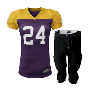 Maillot de football américain de performance pour match de ligue adulte, en polyester 285 GSM, vêtement de sport lourd, vente en gros - Product Image 2