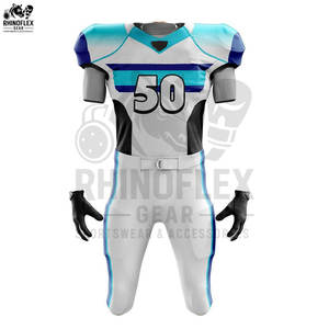 Uniforme de football américain le plus récent uniforme de football américain à séchage rapide pour adultes - Product Image 5