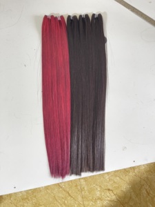 Paquetes rectos de hueso con cierres frontales de encaje Paquetes de cabello humano vietnamita trama genio - Product Image 6