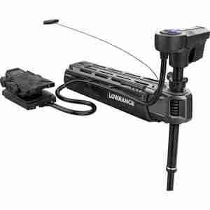 MEJORES VENTAS Lowrance Ghost Ultra Quiet 97/120 Lbs Thrust Pedal de Pie de Fibra de Carbono para Montaje en Proa para Pesca de Arrastre - Product Image 1