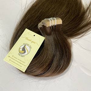 Extensions de cheveux 100 humains Remy, cheveux vierges de qualité supérieure, avec Double bande dessinée, cheveux crus péruviens - Product Image 4