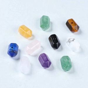 Cristal Curativo de Howlita Natural de Doble Punta - Piedra Preciosa con Cuentas para Hacer Joyería - Product Image 4