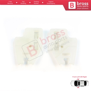 Clips de Reparación para Elevalunas BWR7+BWR11 A1+A2 Puerta Delantera para Serie 3 E46 1998-2005 51337020660 Repuestos Bross Fabricados en Turquía - Product Image 2