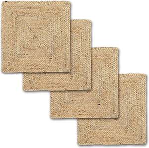 100% naturel écologique réutilisable Jute fait Table utiliser napperons Jute Table tapis/napperon pour hôtel fournitures du Bangladesh - Product Image 1