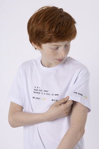 Wholesale cheap Turkish Brand boys t-shirt Custom Logo Small Size 100% Cotton Boys Kids T-Shirt - Product Image 4