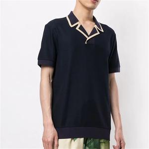 Tricot élégant, confortable et durable à la mode pour polos et vestes, motif solide toute l'année - Product Image 1