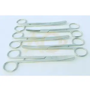 Lorenz, juego de instrumentos manuales y de yeso de 23 cm, tijeras de vendaje de acero inoxidable de 5 piezas, maquinaria alimentada - Product Image 1