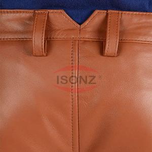 กางเกงหนังแท้น้ำหนักเบาปรับแต่งได้สำหรับผู้ชายและผู้หญิง - Product Image 3