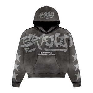 2025 nouveau gros de haute qualité pas cher prix hiver 100% coton polaire sérigraphié à capuche et sweats pour femmes - Product Image 5
