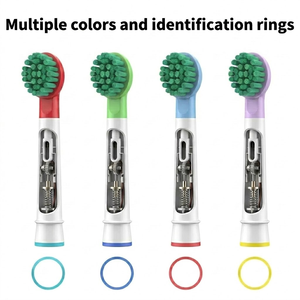 Wine & Coffee Stain Dissolve <b>Round</b> Toothbrush Head Refills Generic for Oral Bs Electric <b>Brush</b> Heads Wholesale OEM - Product Image 1