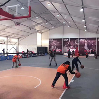Pistas DE TENIS prefabricadas para exteriores, grandes eventos deportivos, carpa de PVC, grandes carpas modulares para eventos de tenis con estructura
