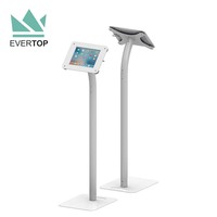 Soporte de Seguridad para Tablet LSF01-B de 10 y 13 Pulgadas, Soporte de Exhibición Antirrobo con Base para Piso, Personalizable, para iPad