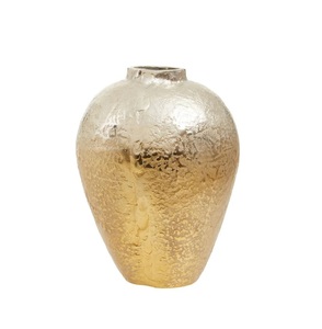 Diseño moderno Tamaño personalizado Metal Decoración de mesa hecha a mano Florero único Maceta de diseño de calidad premium. - Product Image 1