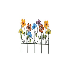 Adornos de decoración de jardín de peces de Metal pintados en azul para el hogar, jardín, balcón, interior, exterior, colgante, uso decorativo, adornos de Metal - Product Image 5