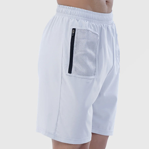 OEM personalizado sublimación estética Casual gimnasio desgaste hombres verano deporte poliéster corto Jogging Streetwear Regular Fit malla pantalones cortos - Product Image 5