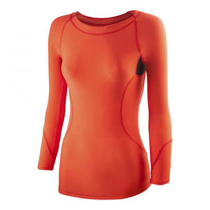 Ropa de entrenamiento de gimnasio para mujer de alta calidad, camisas de compresión de secado rápido con mangas largas debajo de la capa base, camisetas 2025 - Product Image 4
