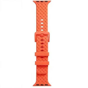 Bracelet pour Apple Watch Taille 38/40/41 mm Design tressé Orange - Product Image 1