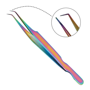Pince à épiler professionnelle pour extensions de cils, application facile des faux cils, applicateur de cils DIY - Product Image 6