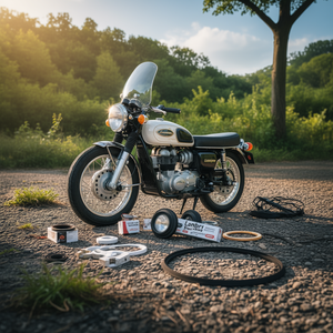 Joint en caoutchouc pour verre de phare avant Lambretta A+B+C+LC+D+LD+E+F+J, accessoire pour systèmes d'éclairage de moto - Product Image 3