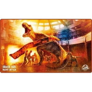 Tapete de Juego Jurassic Park TCG, Versión Coreana, Borde Overlock de 3mm, Tapete para Juego de Cartas - Product Image 1