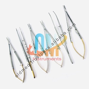 Nuevo Set de Microcirugía de 6 Piezas, Kit Oftalmológico Básico, Pinzas ENT, Portaagujas TC, Tijeras Castroviejo, Acero Inoxidable de Alta Calidad - Product Image 6