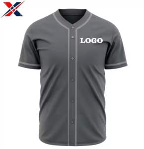 Nouvelle arrivée professionnel Baseball équipe Match uniforme 100% Polyester Jersey ensemble grande taille excellent pour l'équipe porter - Product Image 5