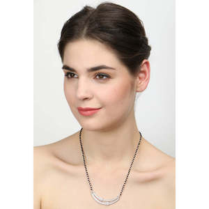 Compre un Mangalsutra de Plata Pura, Joyería Cultural Coleccionable, Regalo Perfecto para su Esposa - Product Image 5
