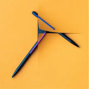 Diseño de bolígrafo Grafeex de aluminio más vendido en Italia con clip azul Coulored y logotipo personalizado Ideal para regalo promocional