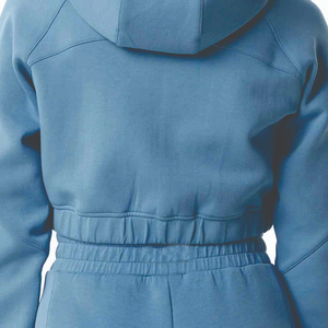 Sudadera con Capucha de Alta Calidad, MOQ Bajo, OEM ODM, con Capucha Delantera, Logotipo Personalizado, para Entrenamiento, Yoga, Deportes, Gimnasio, 100% Algodón, para Mujer - Product Image 6