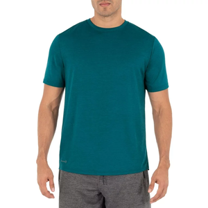 Camiseta de manga corta de algodón/fibra de bambú para hombre y hombre grande Core Performance hasta talla 5XL con logotipo personalizable - Product Image 1